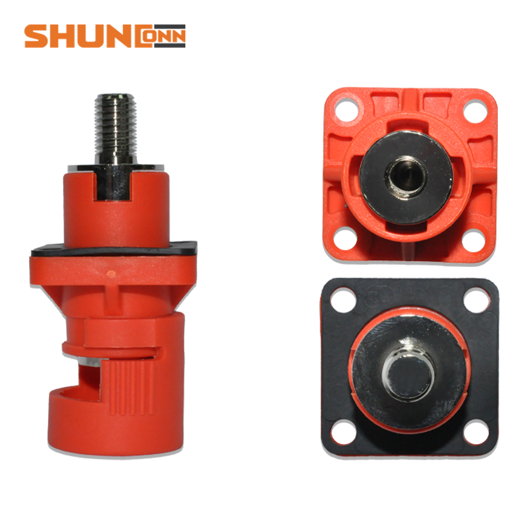 Shunconn Energy storage power connector200A/250A  external thread M6/M8(orange color)